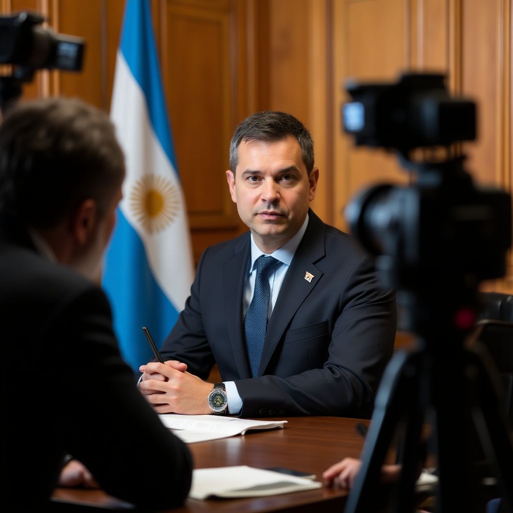 Entrevista con el ministro de economía para análisis especializado